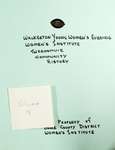Walkerton Young Women's Evening WI Tweedsmuir Community History, Volume 4.2