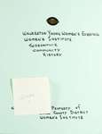 Walkerton Young Women's WI Tweedsmuir Community History, Volume 9