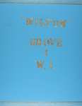 Wilton Grove WI, Blue Scrapbook