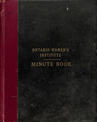 Amherst Island WI Minute Book: 1939-47