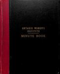 Amherst Island WI Minute Book: 1961-65