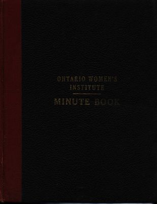 Community Beach WI Minute Book, 1948-53