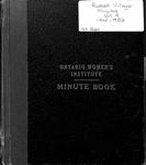 Russell Village Women's Institute Minute Book, 1948-52
