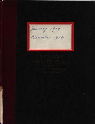 Stoney Creek WI Minute Book, 1914-1916