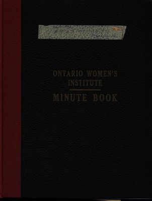 Stoney Creek WI Minute Book, 1967-1969