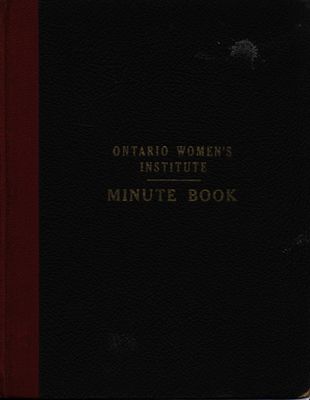 Vinemount WI Minute Book, 1951-1954