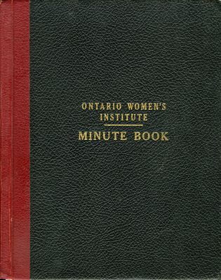 Winona WI Minute Book, 1962-1965