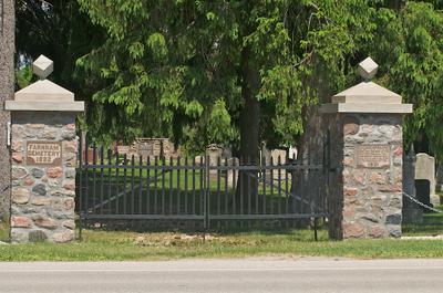 Farnham Cemetery 1931 Gate