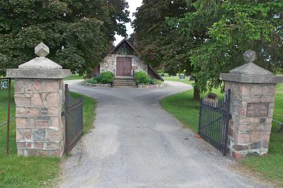 Farnham Cemetery 1967 Gate