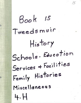 Melrose WI Tweedsmuir Community History, Volume 15