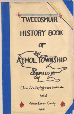 Cherry Valley WI - Tweedsmuir History Book Of Athol Township, 1948-54