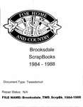 Brooksdale WI Scrapbook: 1984-1988