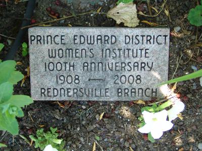 Prince Edward District W.I. 100th Anniversary: Rednersville WI