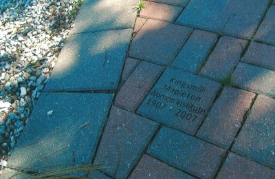 Kingsmill-Mapleton WI Centennial Plaque, Belmont, 1907-2007