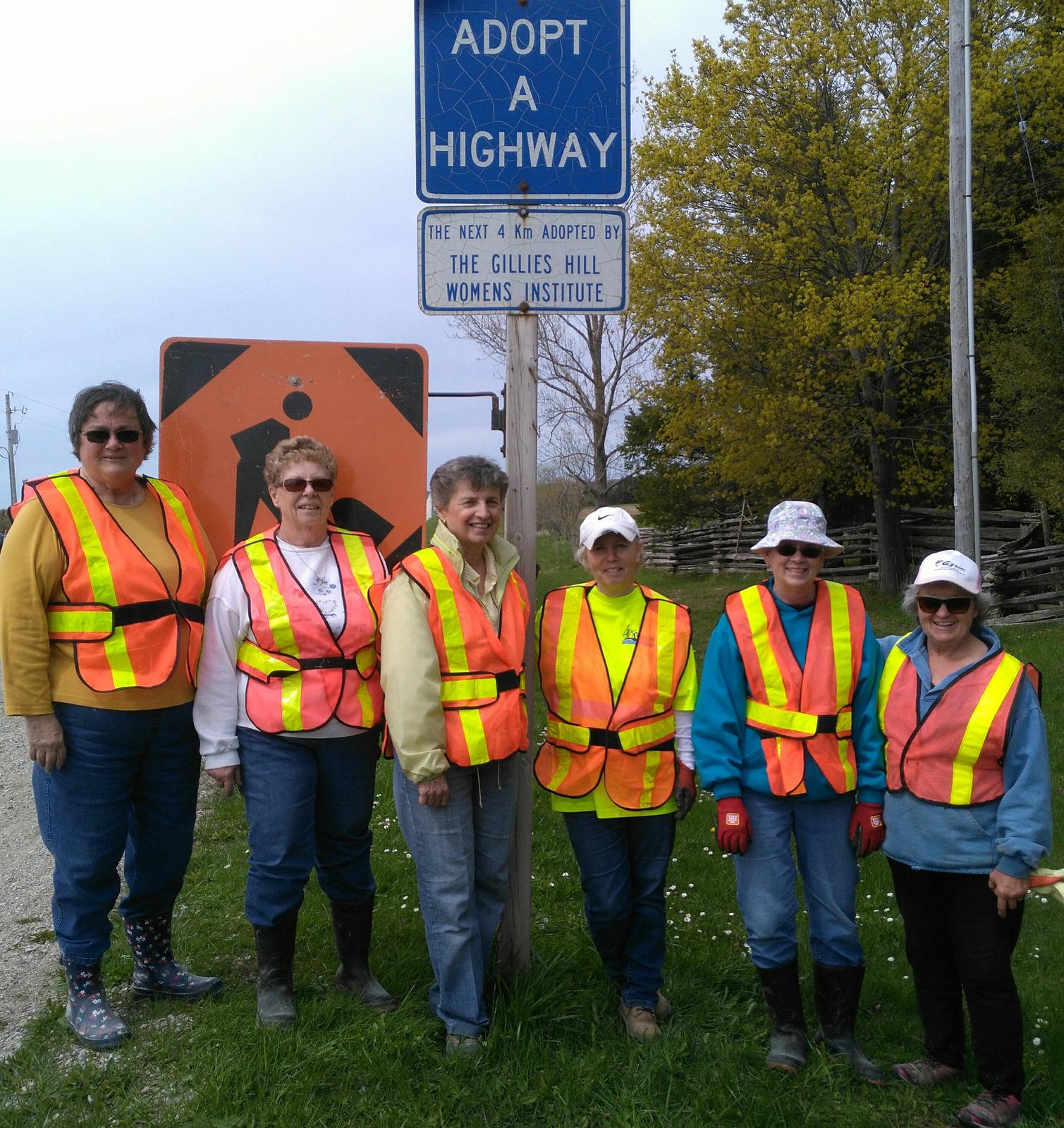 Gillies Hill Adopt a Road - 20th anniversary