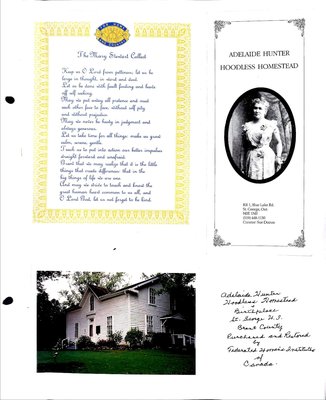 Woodville WI Tweedsmuir Community History, Volume 3