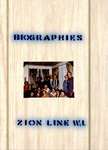 Zion Line WI Tweedsmuir Community History, Volume 3: Biographies, 1963-2000