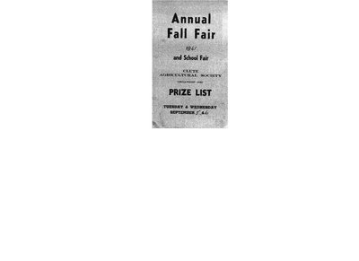 Clute WI Tweedsmuir Community History, 1959-68