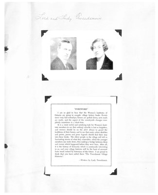 Monteith WI Tweedsmuir Community History, Volume 11: 1920-97