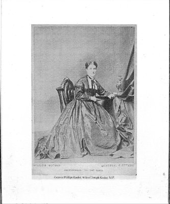 Castleton WI, Photograph of Octavia Keeler, wife of Joseph Keeler, M.P.