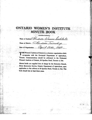 Hudson WI Minute Book, 1968-71