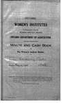 Temiskaming Centre District WI Minute Book, 1945-48
