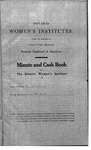 Temiskaming District WI Minute Book, 1920-24