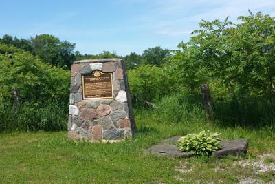 Goshen WI Cairn Commemorating Goshen Community