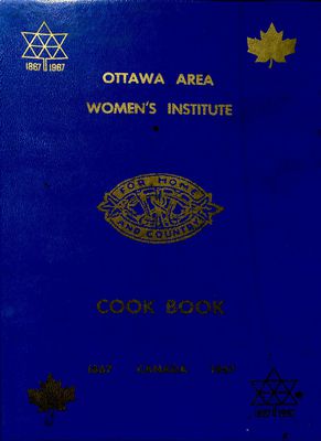 Ottawa Area Women's Institute Cook Book 1967