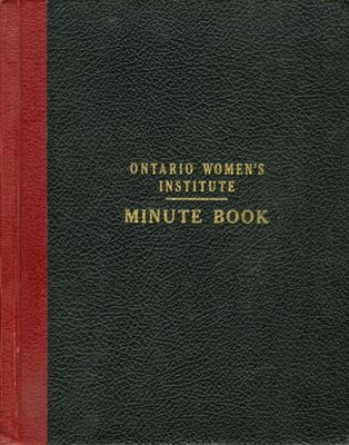 Friendship Circle WI Minute Book 1954-59