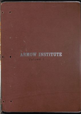 Armow WI Tweedsmuir Community History Volume 1