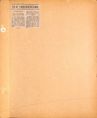 Beamsville WI Tweedsmuir Community History, Volume 1, 1946-1948