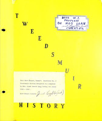 Birr WI Tweedsmuir Community History, Volume 3, 1958-1968