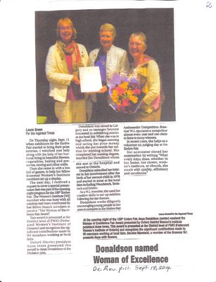 Braemar WI Tweedsmuir Community History, Volume 8, 2014