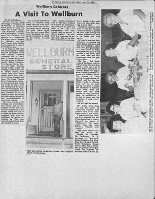 Browns WI Tweedsmuir Community History, 1979-1980