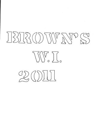 Browns WI Tweedsmuir Community History, Volume 10, 2011-2013