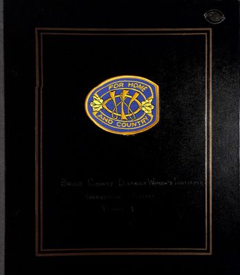 Bruce County District WI Tweedsmuir Community History Volume 1, 1998-2001