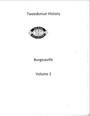 Burgessville WI Tweedsmuir Community History, Volume 2