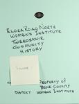Elora Road North WI Tweedsmuir Community History, Volume 1