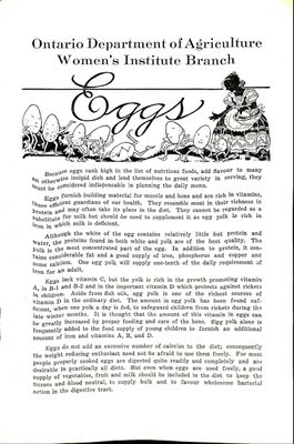 Eggs Pamphlet