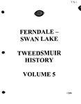 Ferndale-SwanLake WI Tweedsmuir Community History Volume 5