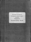 Frontenac District Membership Book, 1924-1928