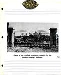 Goshen WI Tweedsmuir Community History, Volume 1