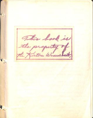 Kintore WI Tweedsmuir Community History, Volume 1, 1949-1973