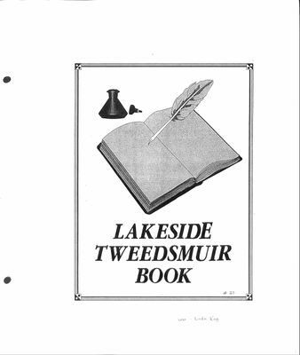 Lakeside WI Tweedsmuir Community History, Volume 21, 1996-2005