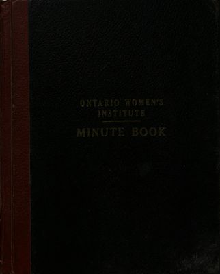 Miscampbell WI Minute Book 1957-63