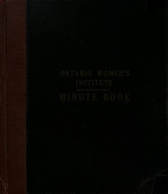 Miscampbell WI Minute Book 1963-67