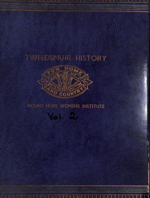 Mount Hope WI Tweedsmuir Community History Volume 2