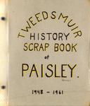 Paisley WI Tweedsmuir Scrapbook Volume 1