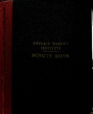 Red Rock WI Minute Book, 1957-1962